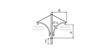 К46-1,0-1,0-1-5 кронштейн однорожковый