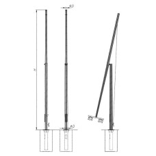 Опора МТ-12Ф
