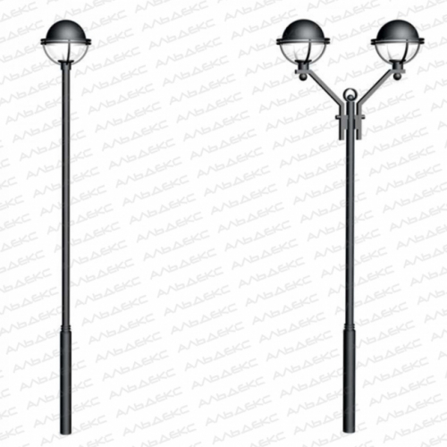 Бол-3-4,6 декоративная опора