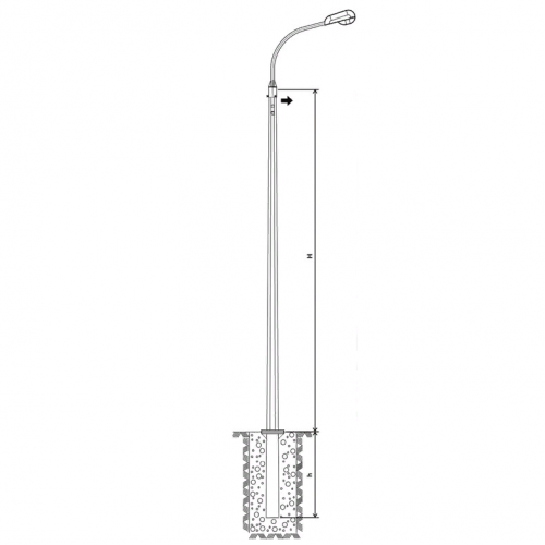 Опора МКС-12Ф-1,5